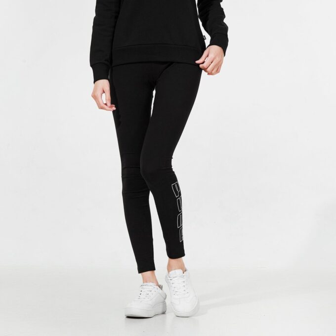 (WMNS) Holiday Leggings Logo Sports Treningsbukser Svart