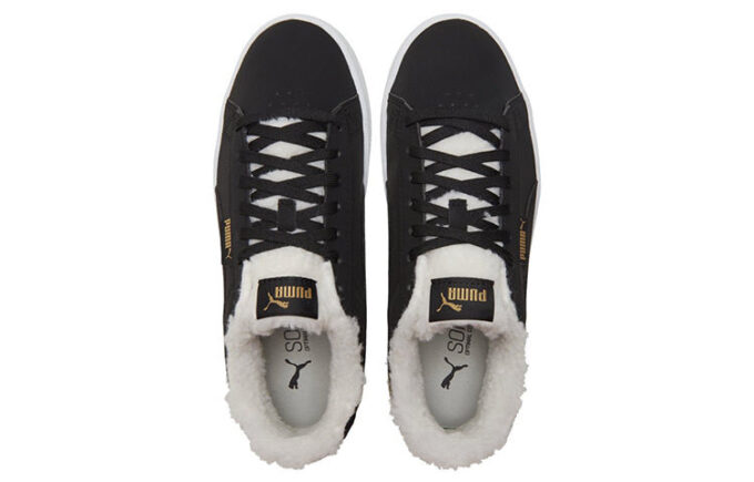 (WMNS) Jada Teddy Ws Fleece Lined Skateboarding Sko Svart