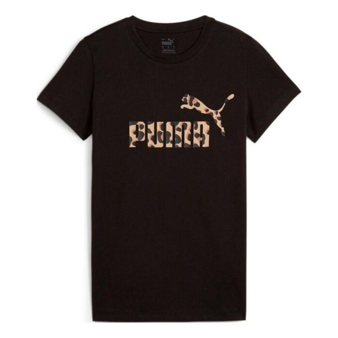 (WMNS) Kamuflasjelogo T-skjorte «Svart»