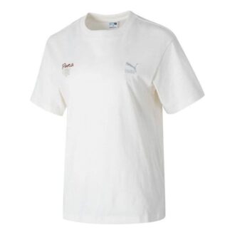 (WMNS) Klassisk bomulls-T-skjorte «Beige»