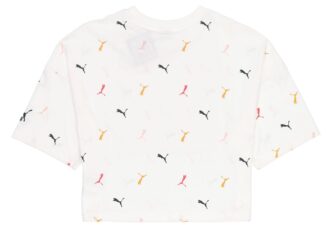 (WMNS) KLASSISK GRAFIKK AOP BOYFRIEND-T-skjorte