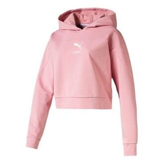 (WMNS) Klassisk Logo Hettegenser «Rosa»