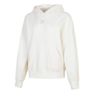 (WMNS) Klassisk Oversized Hettegenser TR «Hvit Grå»