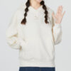 (WMNS) Klassisk Oversized Hettegenser TR «Hvit Grå»