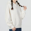 (WMNS) Klassisk Oversized Hettegenser TR «Hvit Grå»