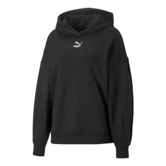 (WMNS) Klassisk oversized hettegenser TR «Svart og hvit»