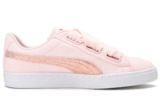 (WMNS) Kurv Hjerte Canvas &laquo;Rosa&raquo;