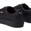 (WMNS) Kurv Platform Metallic &laquo;Svart Rosegull&raquo;