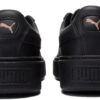 (WMNS) Kurv Platform Metallic &laquo;Svart Rosegull&raquo;