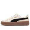 (WMNS) Kurvplattform lerret &laquo;Beige svart&raquo;