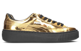 (WMNS) Kurvplattform «Metallic Gold»