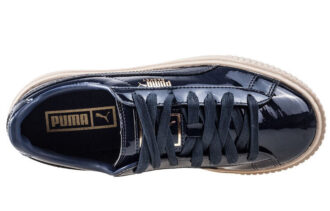 (WMNS) Kurvplattform Patent Marshmallow &laquo;Svart&raquo;