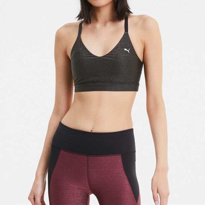 (WMNS) LAV EFFEKT STROPPY Trenings-BH «Svart»