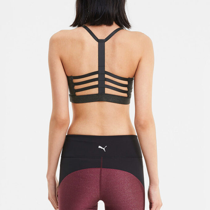 (WMNS) LAV EFFEKT STROPPY Trenings-BH «Svart»