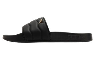 (WMNS) Lead Cat 2.0 Puffy &laquo;Svart Metallisk Gull&raquo;