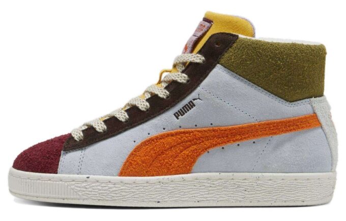 (WMNS) Lemlem x Suede Mid «Icy Blue Cayenne Pepper»