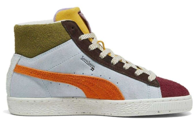 (WMNS) Lemlem x Suede Mid «Icy Blue Cayenne Pepper»