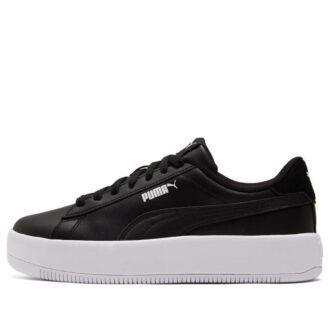 (WMNS) Lily Platform Board Shoes Svart/Hvit