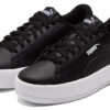 (WMNS) Lily Platform Board Shoes Svart/Hvit