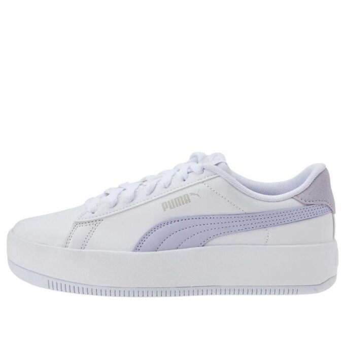 (WMNS) Lily Platform Laced &laquo;White Purple Heather&raquo;