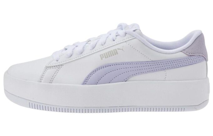 (WMNS) Lily Platform Laced &laquo;White Purple Heather&raquo;