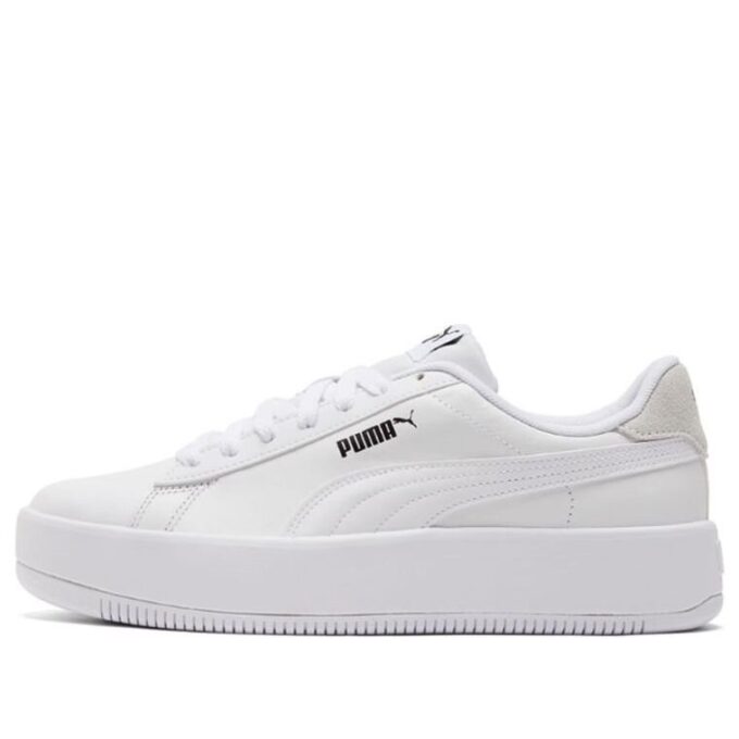(WMNS) Lily Platform Leather &laquo;Hvit&raquo;