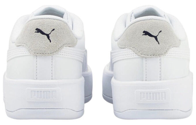 (WMNS) Lily Platform Leather &laquo;Hvit&raquo;