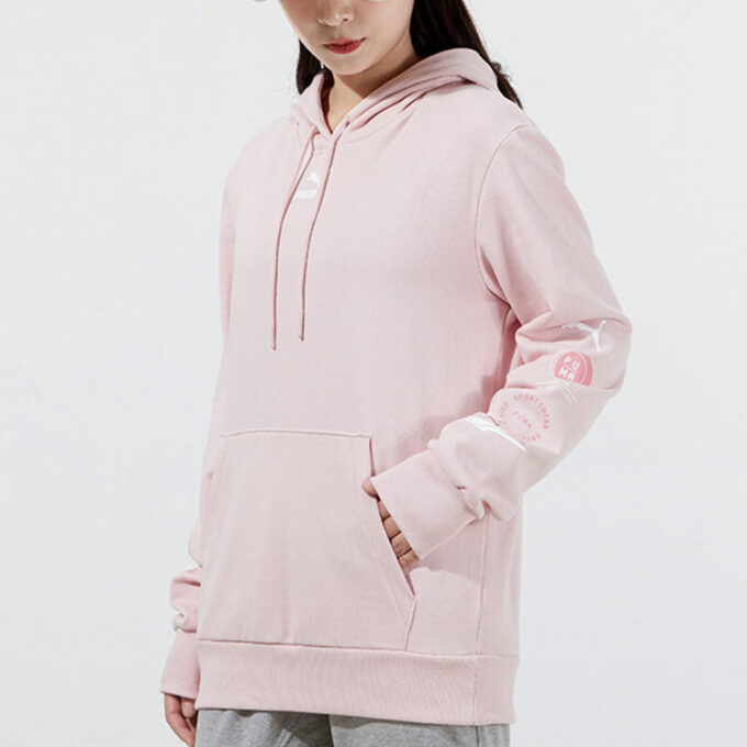 (WMNS) Liten Logo Hettegenser «Lyserosa»