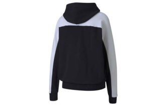 (WMNS) Liten Logo Hettegenser «Svart Hvit»