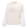 (WMNS) Logo 2-Fer Graphic Singlet «Beige»