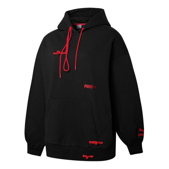 (WMNS) Logo CNY Sportswear Hettegenser «Svart»