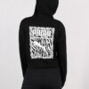 (WMNS) Logo Kort Hettegenser «Svart»