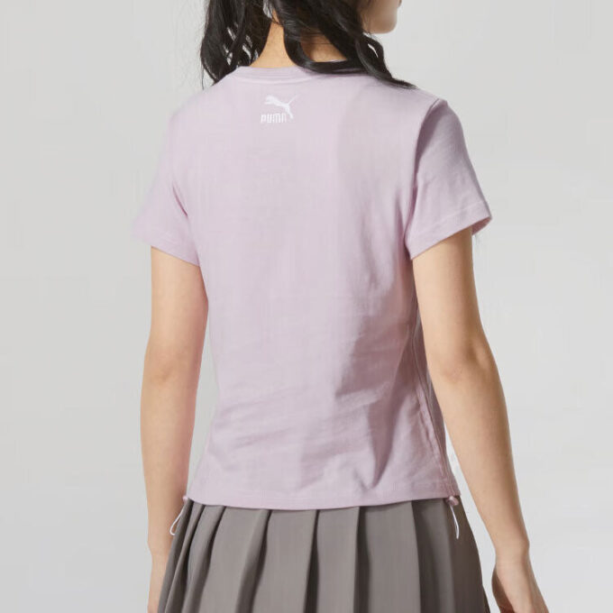(WMNS) Logo T-skjorte «Rosa»