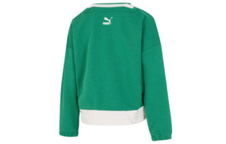 (WMNS) Logo V-hals genser «Grønn»