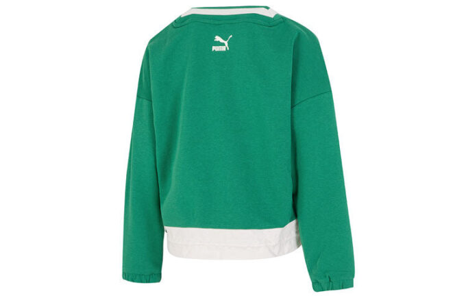 (WMNS) Logo V-hals genser «Grønn»