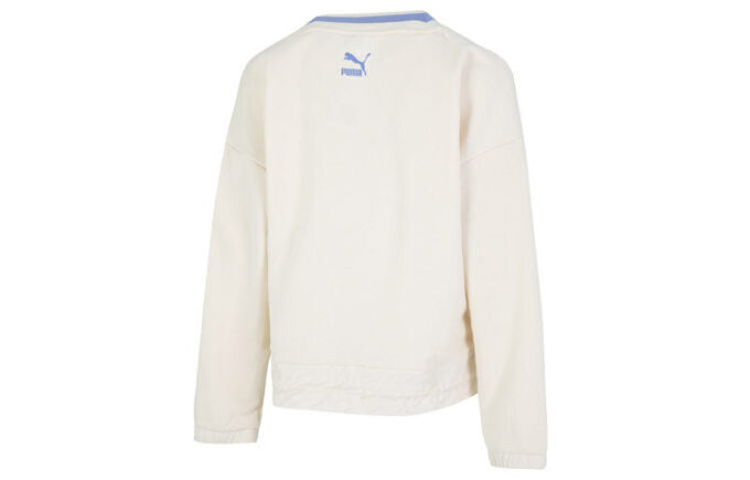 (WMNS) Logo V-hals genser «Hvit»