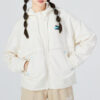 (WMNS) Logo V-hals genser «Hvit»