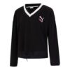 (WMNS) Logo V-hals genser «Svart»