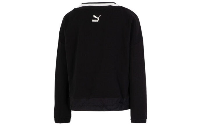 (WMNS) Logo V-hals genser «Svart»