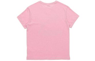(WMNS) Logotrykk T-skjorte med rund hals, rosa