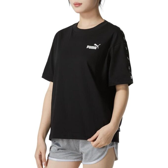 (WMNS) Løpe-T-skjorte med sportsmotiv «Svart»