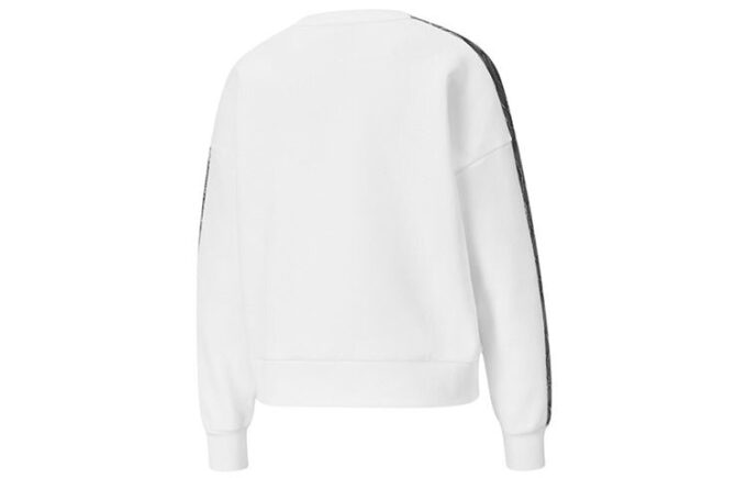 (WMNS) Luksuriøs rundhals-genser hvit