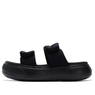 (WMNS) Mayu Puffy Slides «Svart»