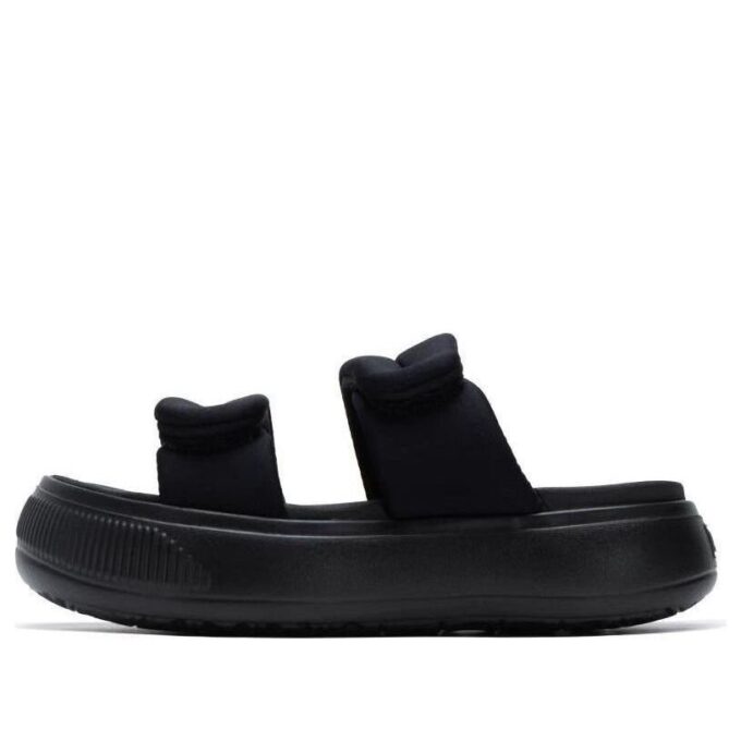 (WMNS) Mayu Puffy Slides «Svart»