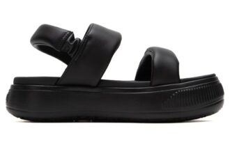 (WMNS) Mayu Puffy Slides «Svart»