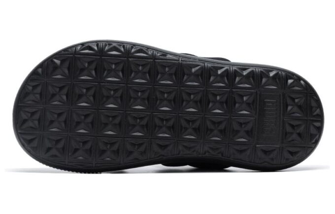 (WMNS) Mayu Puffy Slides «Svart»