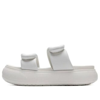 (WMNS) Mayu Puffy Slides «Varm Hvit»
