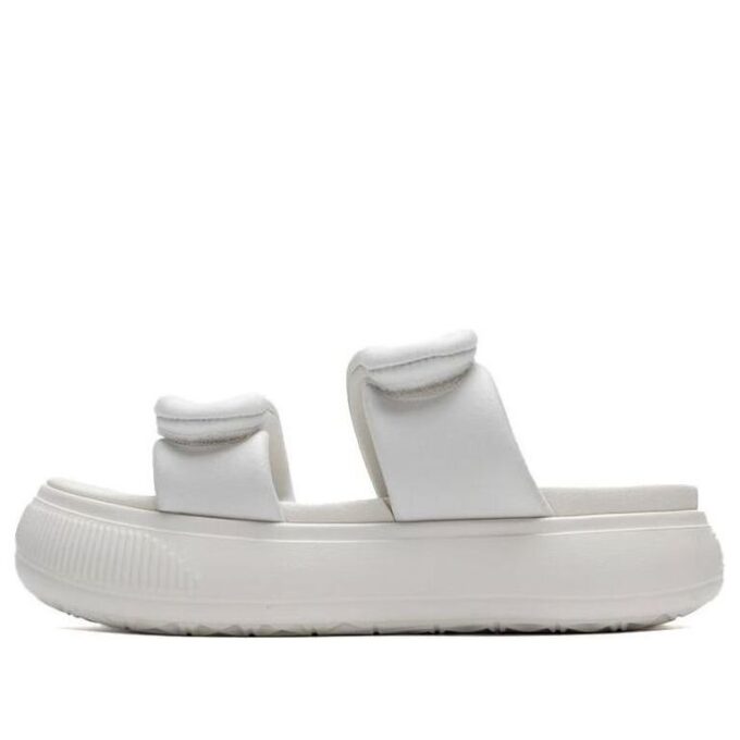 (WMNS) Mayu Puffy Slides «Varm Hvit»