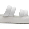 (WMNS) Mayu Puffy Slides «Varm Hvit»