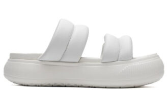 (WMNS) Mayu Puffy Slides «Varm Hvit»